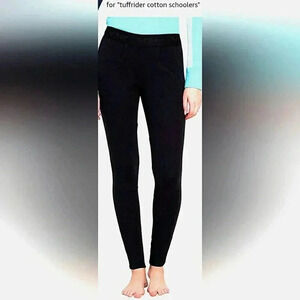 TuffRider Schooler Cotton Black Riding breeches Pants size 28